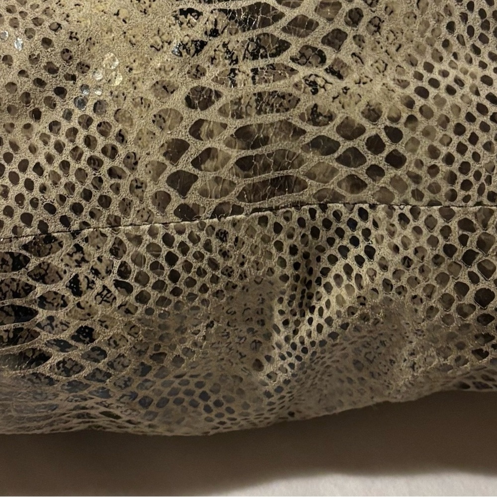 Elliott Lucca Snakeskin Patterned Shoulder Bag. M… - image 3